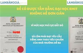 Bằng Rmit Có Giá Trị Bao Nhiều Tháng 2024 Chưa