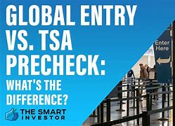 Global Entry Và Tsa Precheck Difference Between Them In