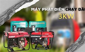 Máy Phát Điện Chạy Dầu 3Kw